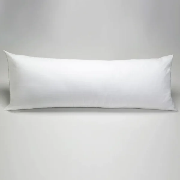 Aller-Ease Cotton Hypoallergenic Allergy Protection Body Pillow, White