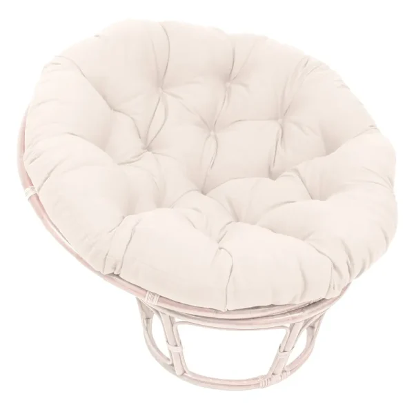 Blazing Needles 48-Inch Solid Twill Papasan Cushion