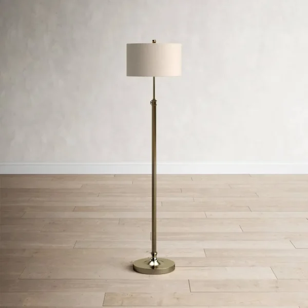 Elita 57" Floor Lamp Base Finish: Antique Brass