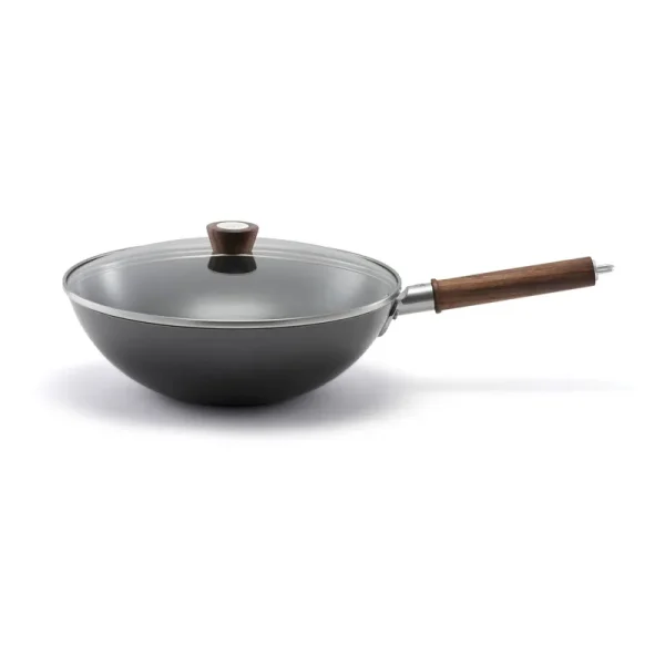 Zwilling Dragon 12" Carbon Steel Wok with Lid