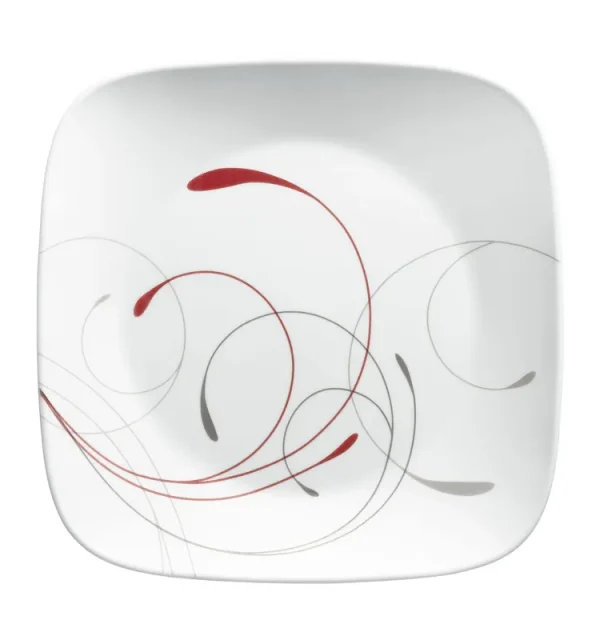 Corelle Splendor Square 10.5" Dinner Plate ,