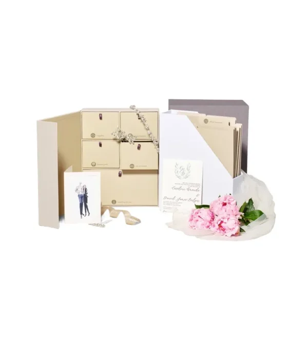 Savor Wedding Keepsake Box