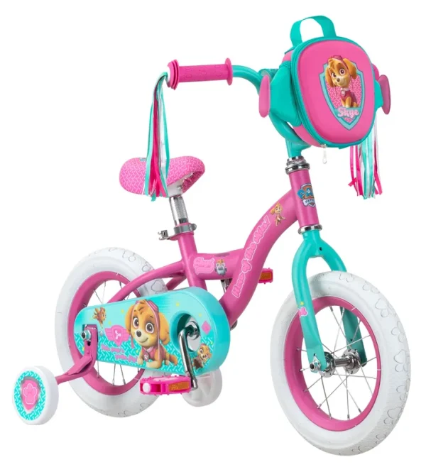 12in. Paw Patrol Skye Girls Kids Bike. Ages 2 to 4. Pink