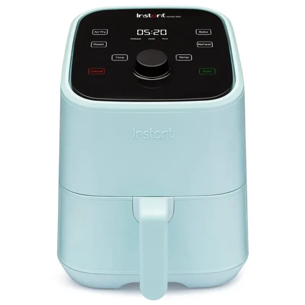 Instant Vortex 4-in-1, 2-qt Mini Air Fryer Oven Combo, Aqua