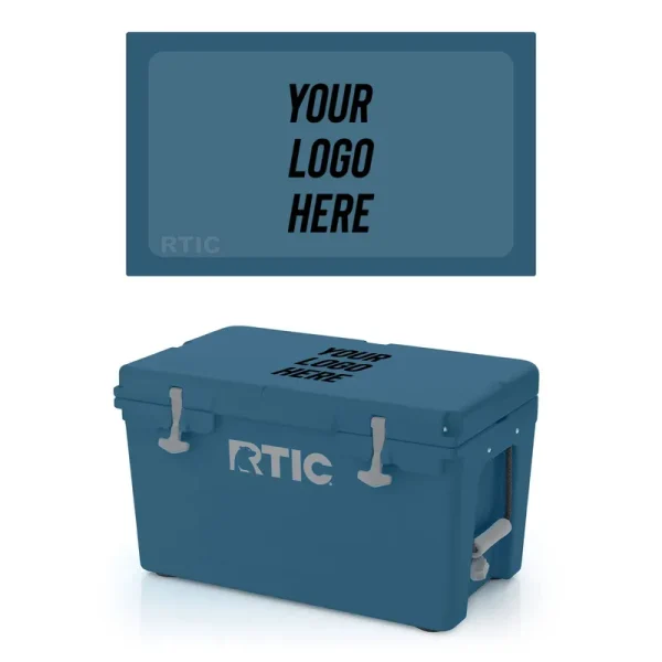 45 qt Ultra-Tough Cooler, Storm, Heavy Duty Rope Handles, T-Latch Closure