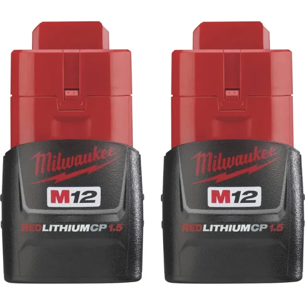 Milwaukee 48-11-2411 M12 REDLITHIUM Compact Battery 2 pack