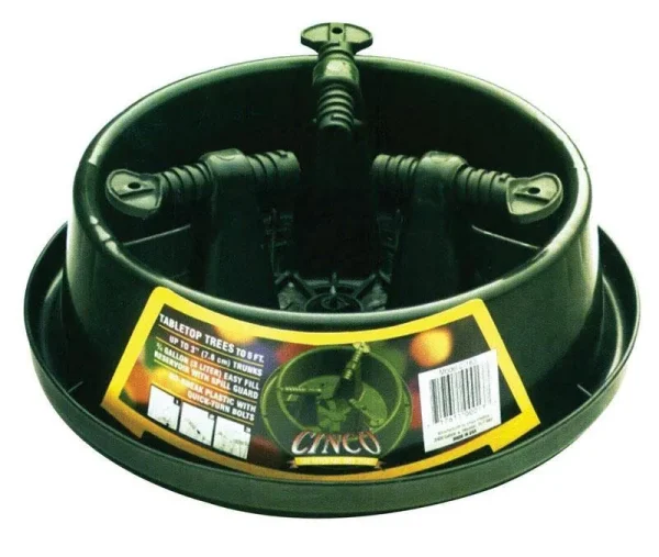 Cinco Plastics Cinco C-163 Table Top Tree Stand, 3", Small