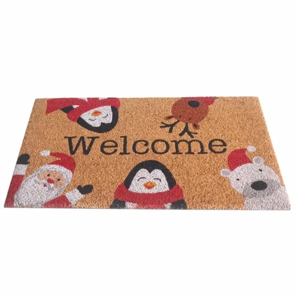 Penguin & Santa Doormat by Ashland | 29" x 18" | Michaels