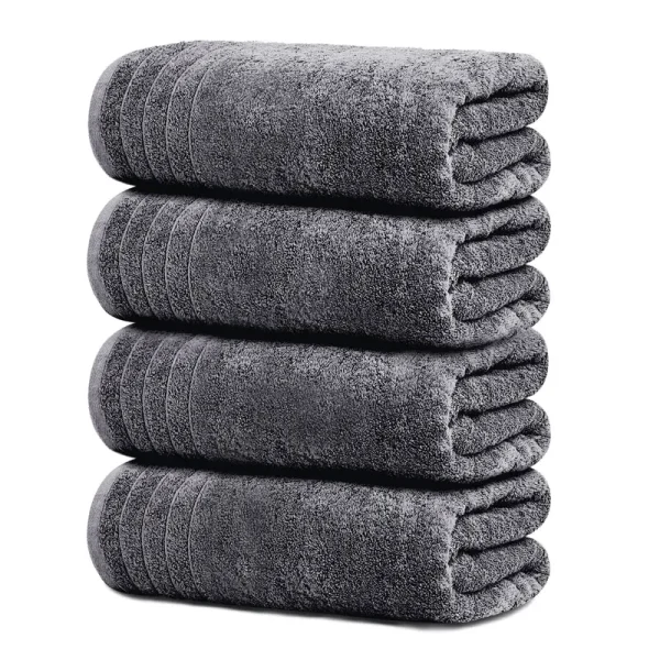 Tens Towels Large Bath Towels, 100% Cotton Towels, 30 x 60 Inches, Extra Large Bath Towels, Lighter Weight & Super Absorbent, Quick Dry, Perfect