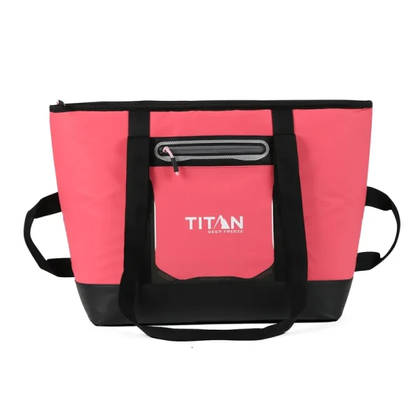 Titan Deep Freeze Insulated Tote - 30 Can Coral Reef by Arctic Zone