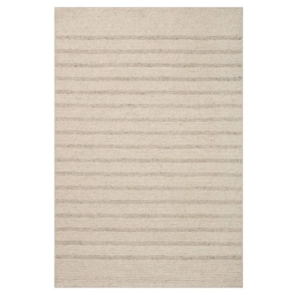 Joanna Gaines x Loloi - Ashby Oatmeal Sand Rug: 3'-6" x 5'-6"
