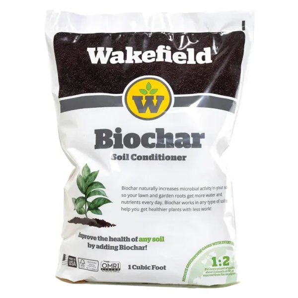 Wakefield Biochar Soil Conditioner, 1 Cu ft