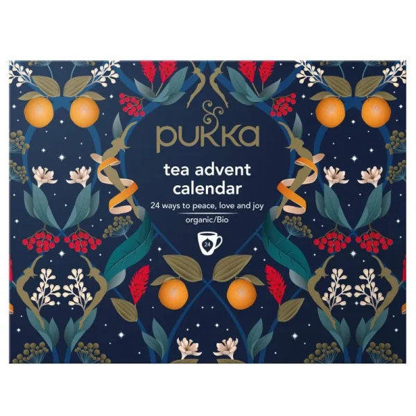 Pukka Herbal Tea | Organic Tea Advent Calendar 2023 | 24 Tea Bags