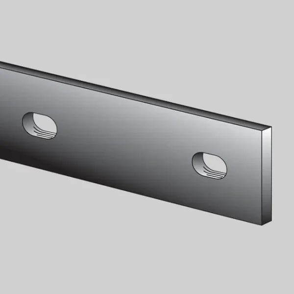 Mule-Hide TB125 Flat Aluminum Termination Bar (0.125 in Thick)