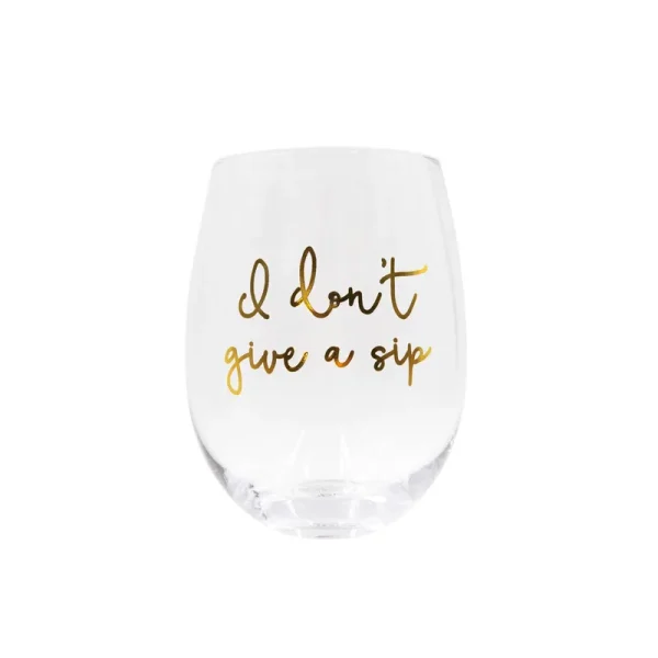NPW Giant Wine Glass Gold