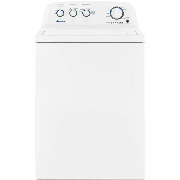 Amana Large Capacity Top Load Washer with High-Efficiency Agitator White