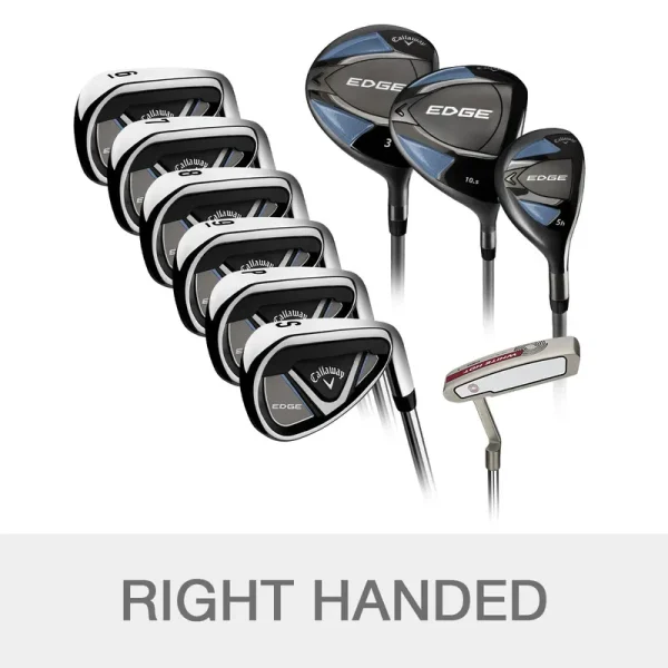 Callaway Edge Regular Flex 10 - Piece Golf Club Set, Right Handed