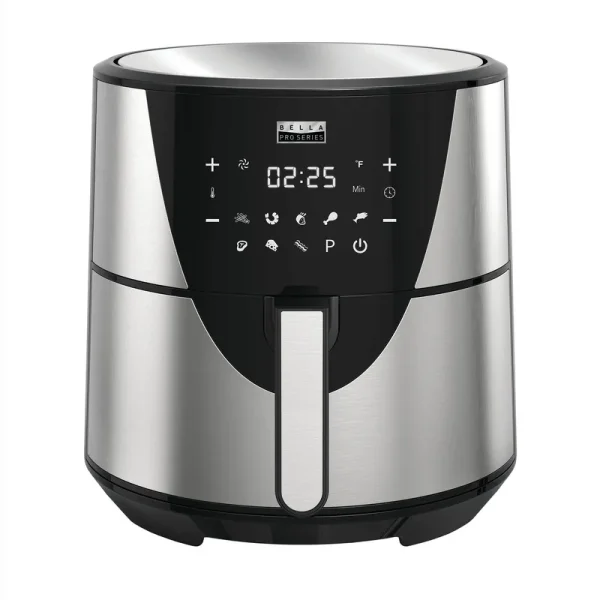 Bella Pro Series - 8-Qt. Digital Air Fryer - Stainless Steel