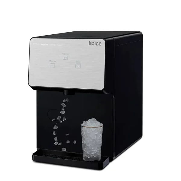 KBICE 2.0 Self Dispensing Countertop Nugget Ice Maker, Crunchy Pebble