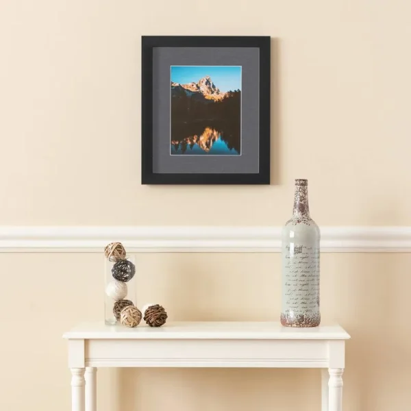 22" x 28" Matte Wood Single Picture Frame ArtToFrames Color: Mountain Gray
