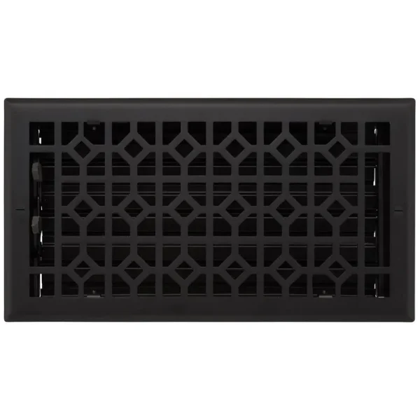 Appert Steel Wall Register Signature Hardware Black 6" x 10"