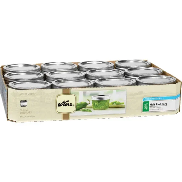 Kerr - Jars Wide Mouth 8 oz -12 Count