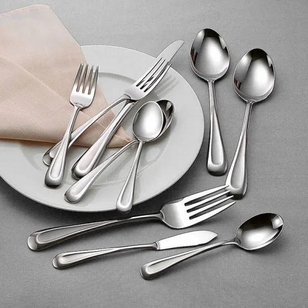 Oneida Satin Sand Dune 45-pc. Flatware Set