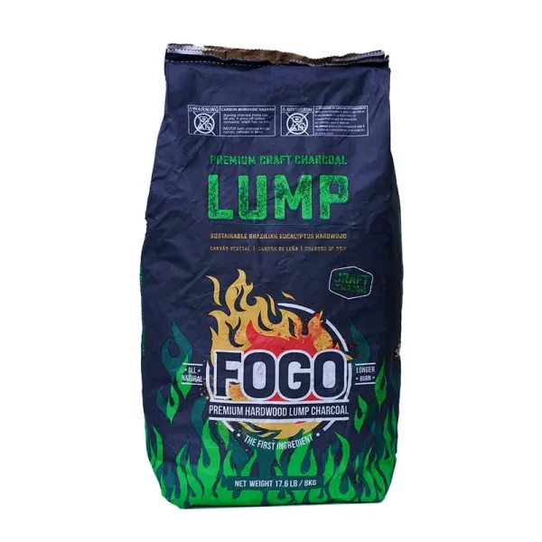 Fogo All Natural Brazilian Eucalyptus Blend Hardwood Lump Charcoal, 17.6 lbs.