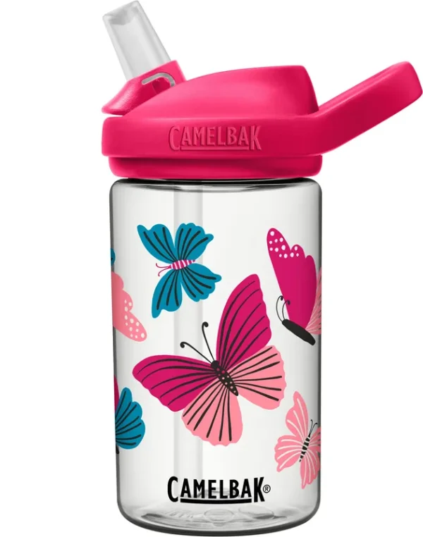 CamelBak Eddy+ Kids 14 Ounce Bottle, Butterflies