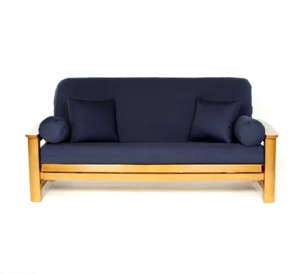 Lifestyle Covers Navy Full Size Futon Cover