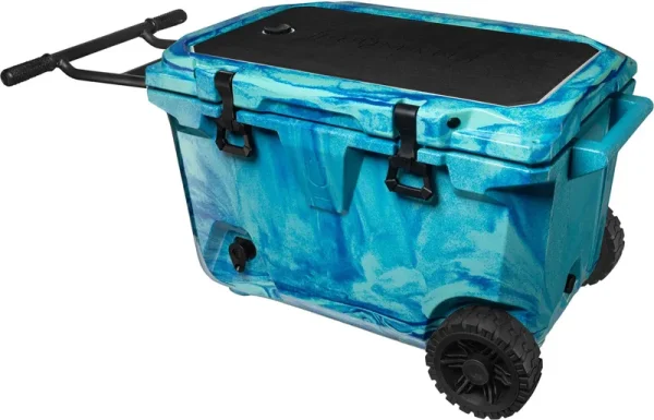 BruMate Brutank 55-Quart Rolling Cooler Ocean Swirl