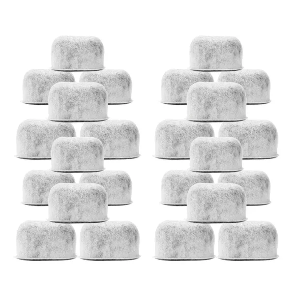 Pack of 24 Replacement Charcoal Water Filters for Cuisinart Coffee Machines by Housewares Solutions
