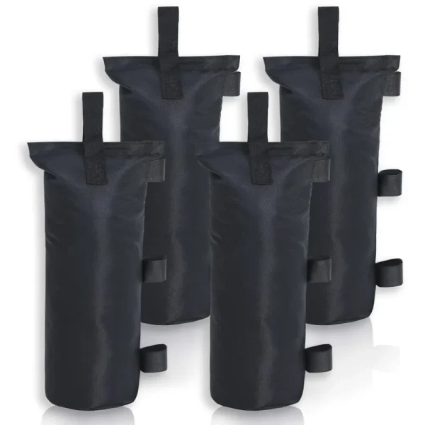 MASTERCANOPY 7" x 18" Black Canopy Weight Sandbags, 100 lbs.