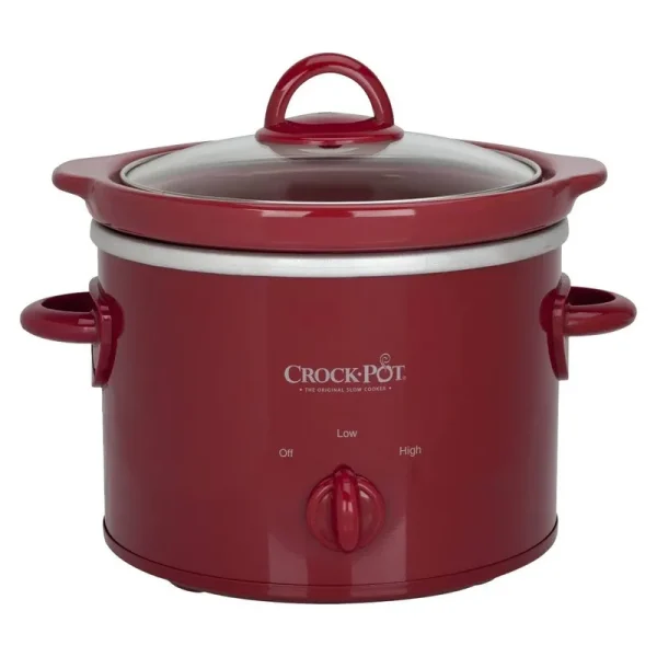 Crock-Pot 2-Quart Slow Cooker, Red