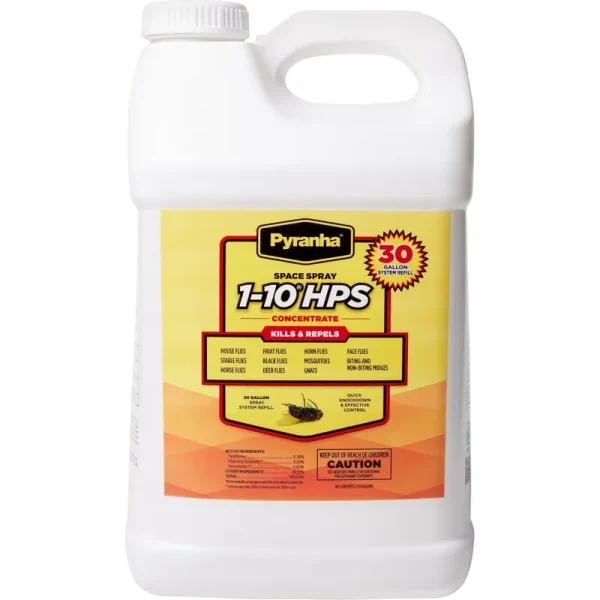 Pyranha 068025 Space Spray 1-10 HP Insecticide for 30 Gallon System
