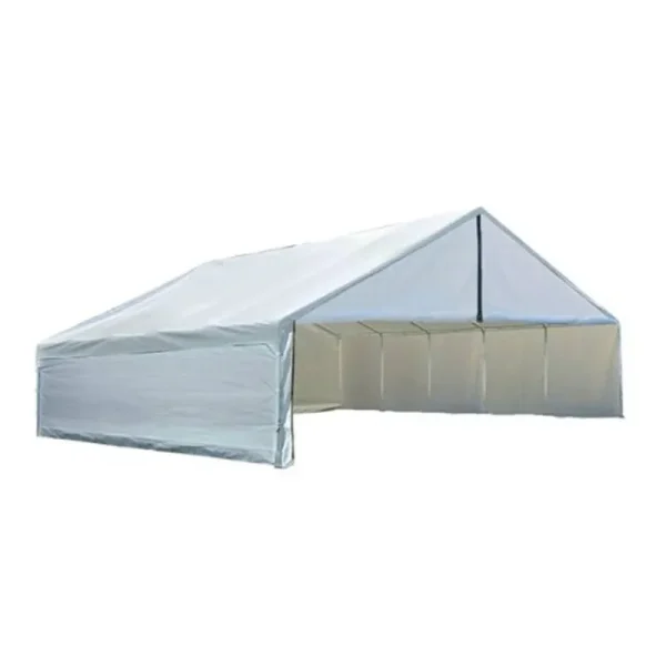 ShelterLogic 30 ft. White Canopy Enclosure Kit Size: 30 x 30-Feet