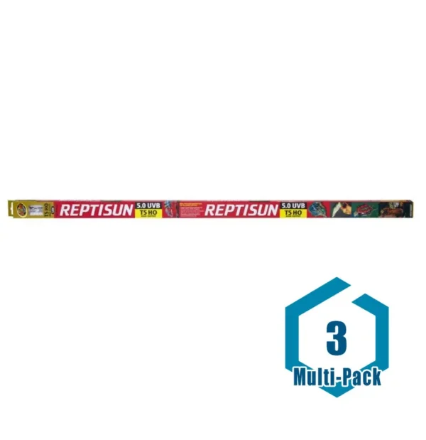 Zoo Med ReptiSun 5.0 T5-ho UVB Fluorescent Lamp - 54 W - 46",White
