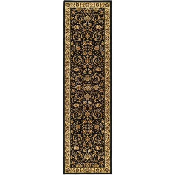 Safavieh Lyndhurst Black 2'3''X6'  Runner Rug