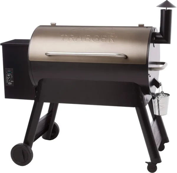 Traeger Grills TFB88PZBO Pro Series 34 Pellet Grill and Smoker, 884 sq. in. Cooking Capacity, Bronze