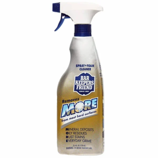 Bar Keepers Friend More Spray + Foam Cleaner 25.4 oz Spray Bottle Citrus 6/Carton 11727