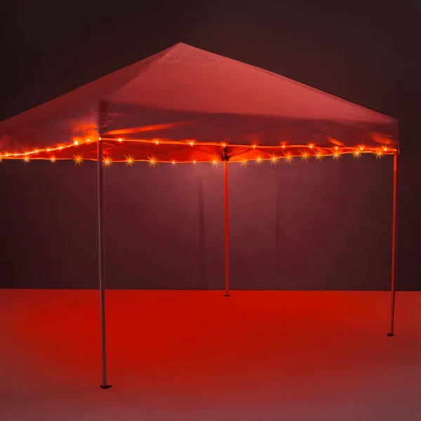 Brightz LED Tailgate Canopy & Patio Umbrella Accessory, Red, L