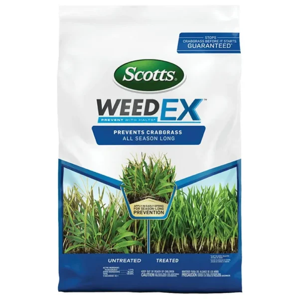 Scotts Halts Crabgrass And Grassy Weed Preventer, 5000 sq ft