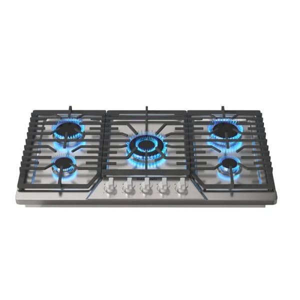 CASAINC 36-in 5 Burners Stainless Steel Gas Cooktop | CAHQ5B90