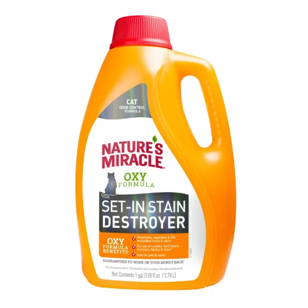 Nature's Miracle Just for Cats Oxy Stain and Odor Remover