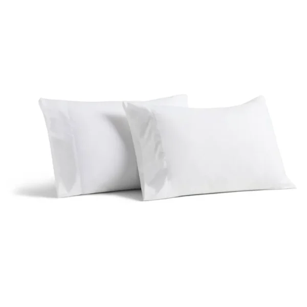 Cosy House Collection Luxury Bamboo Pillowcase Set - Standard - White