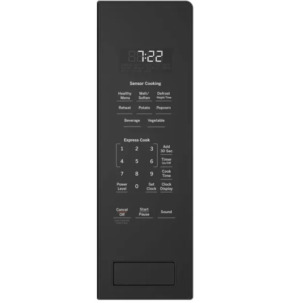 GE Profile 2.2 Cu. ft. Built-In Sensor Microwave Oven Black PEB7227DLBB