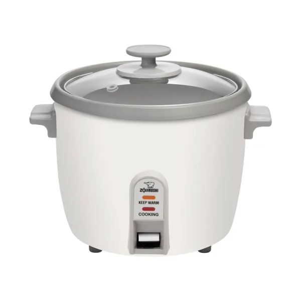 Zojirushi 6-Cup Rice Cooker & Steamer - White