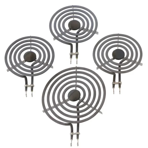 Kitchen Basics 101: 4 Piece Set MP31YA Electric Range Burner Surface Element (3) MP15YA 6 inch, (1) Mp21ya5 8 inch
