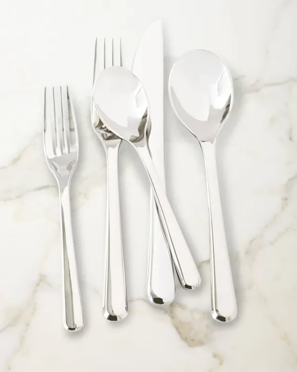 Nambe Aura 45 Piece Flatware Set