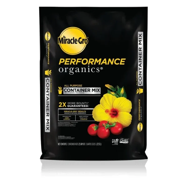 Miracle-Gro 25 Qt. Performance Organics Potting Soil Mix